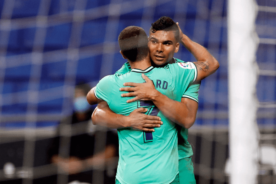 रियल मड्रिडको जितका लागि कासिमेरोको निर्णायक गोल