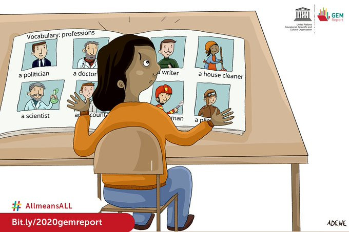 विद्यालयका पाठ्यपुस्तकमा महिलालाई कम आँकियो : युनेस्को रिपोर्ट