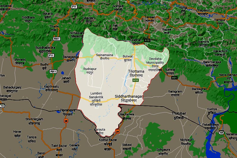 रुपन्देहीमा झुपडीमा टिनको छानो