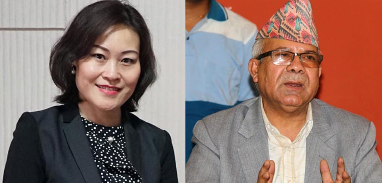 नेकपाको विवाद उत्कर्षमा पुग्दा चिनियाँ राजदूतले किन भेटिन् माधव नेपाललाई ?