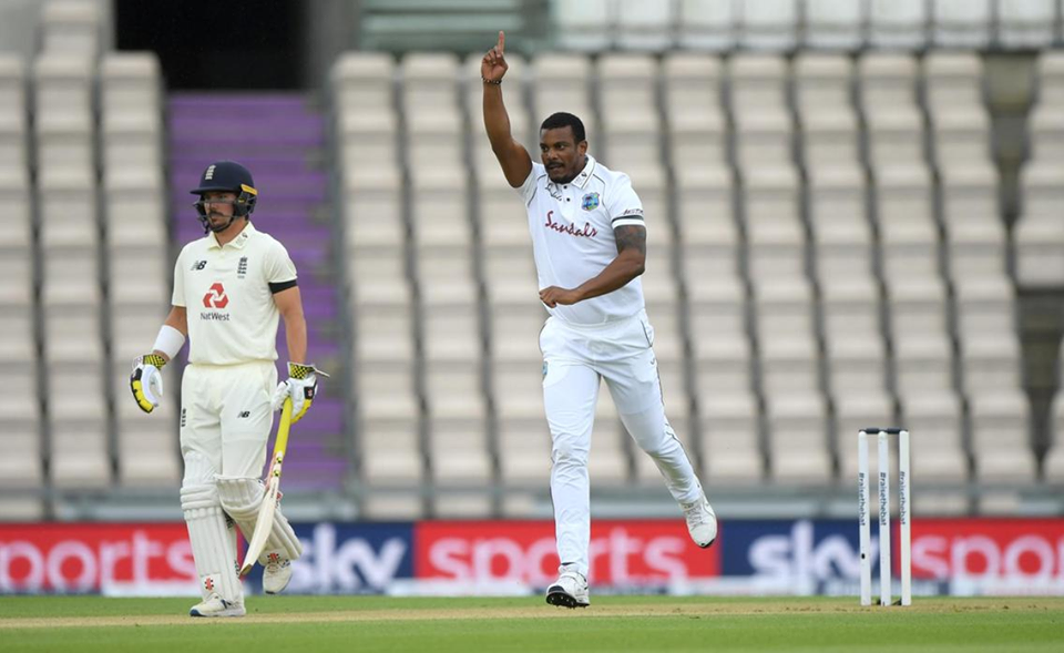 गेब्रियल : महामारीपछिको खेलमा पहिलो विकेट लिने खेलाडी