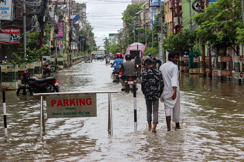 वीरगन्ज डुबानमा, जनजीवन प्रभावित