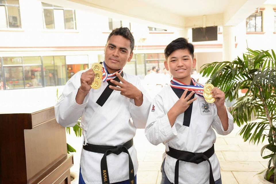 अन्तर्राष्ट्रिय तेक्वान्दोमा नेपाललाई चार स्वर्ण