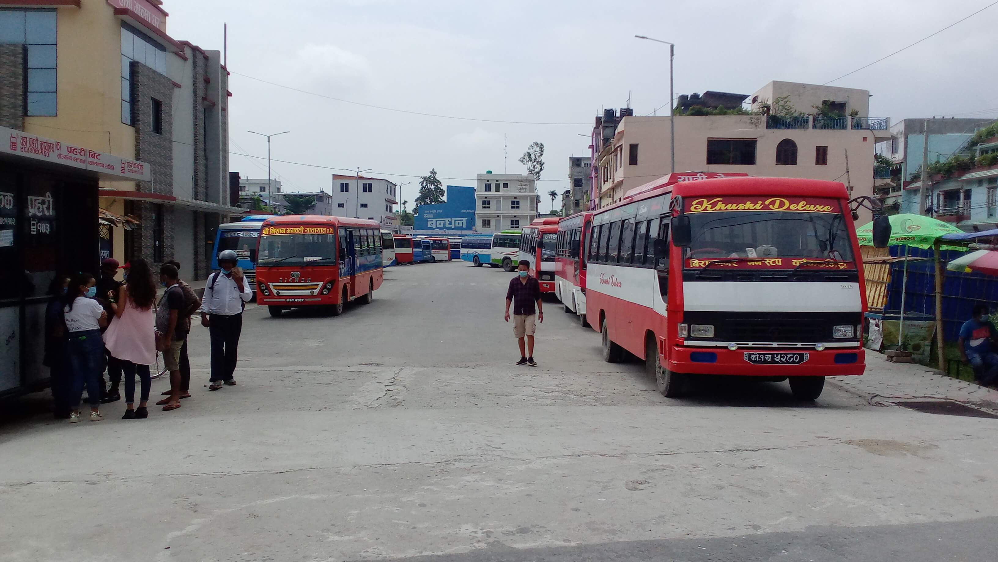 विराटनगरमा गाडी चले, तर यात्रु आएनन्