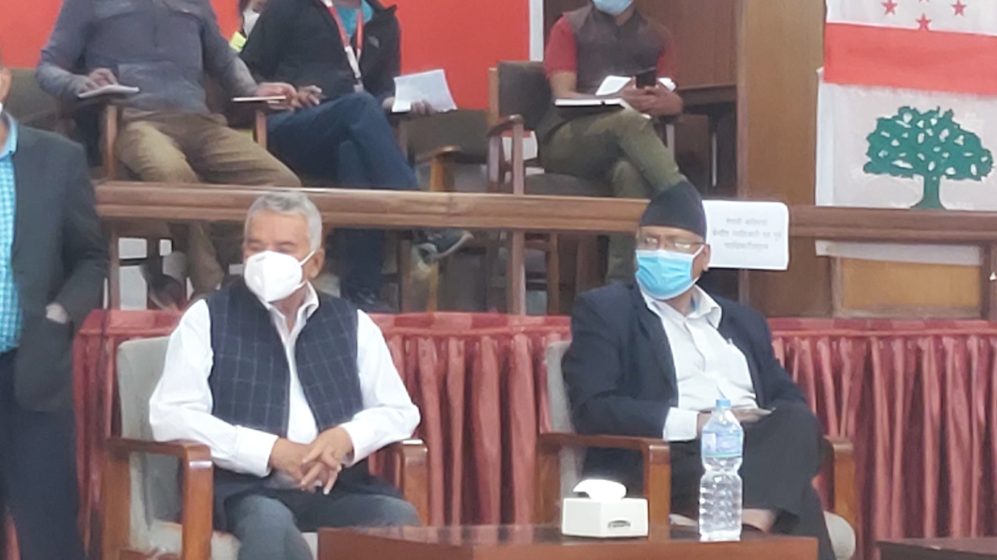 सुनिलबहादुर थापाको टोलीलाई स्वागत गर्दै पौडेलले भने- लोकतन्त्रमा योगदान दिन आएका हौंं भनेर काम गर्नुहोला