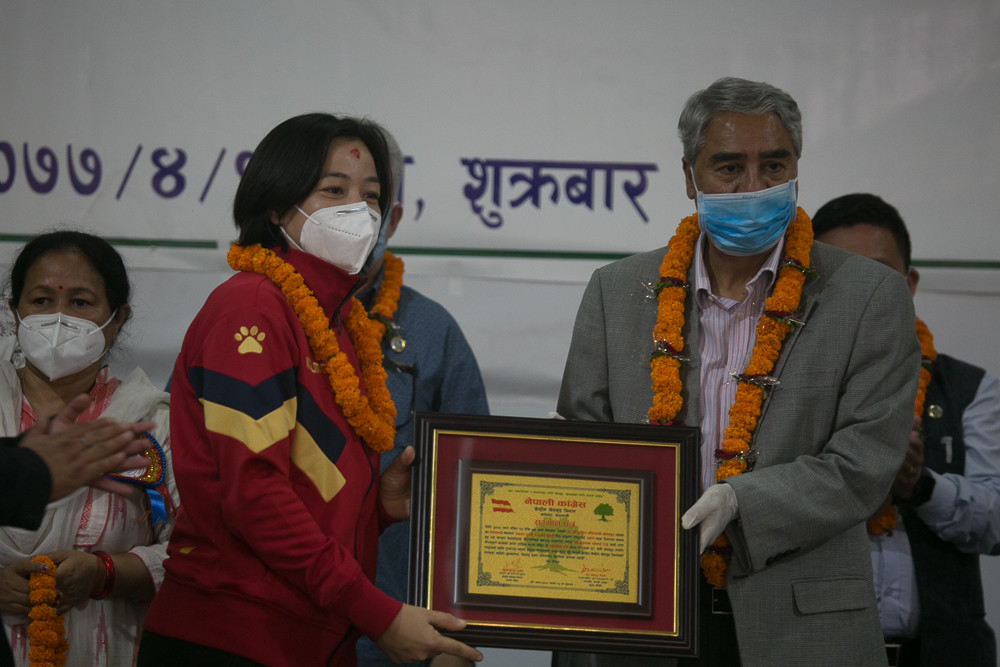 कांग्रेसको खेलाडी सम्मान : महाधिवेशन प्रभावदेखि खेलकुद ऐनको विरोधसम्म