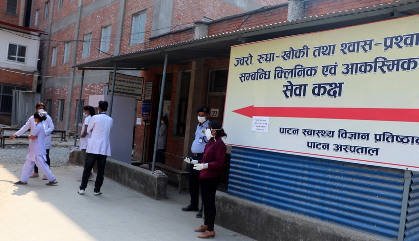 पाटन अस्पतालमा कोरोनाबाट थप एक महिलाको मृत्यु