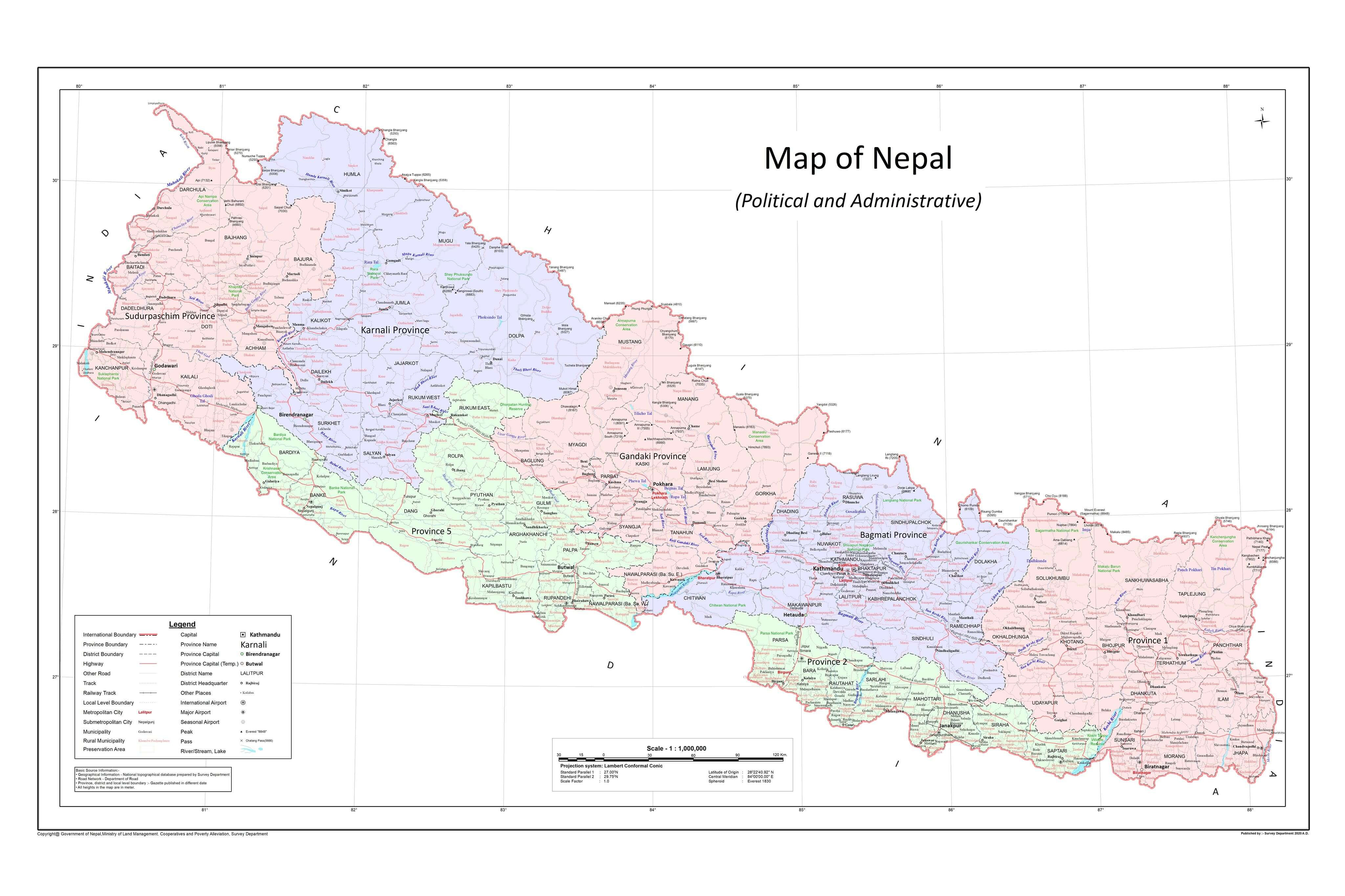 अद्यावधिक नक्साको अंग्रेजी संस्करण स्वीकृत