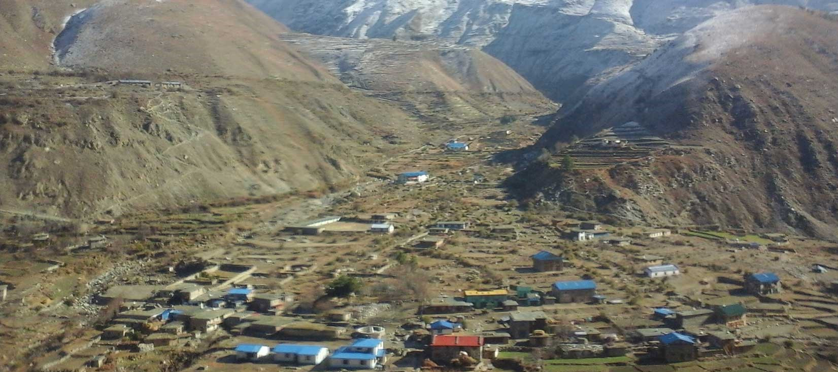 चीनले अनुमति नदिँदा उपल्लो डोल्पामा चामल पुगेन
