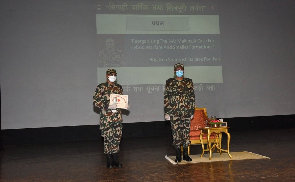सैनिक प्रवक्ता पौडेलको लेख सर्वोत्कृष्ट