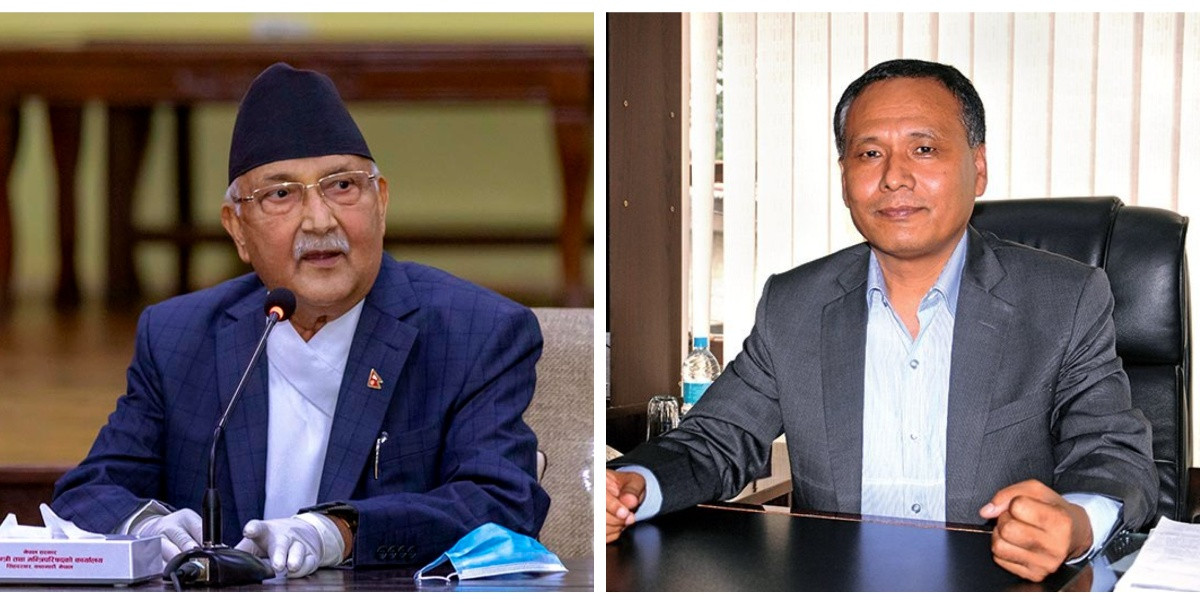 प्रधानमन्त्री  ओलीकाे 'टिम' नै कुलमानको विपक्षमा !