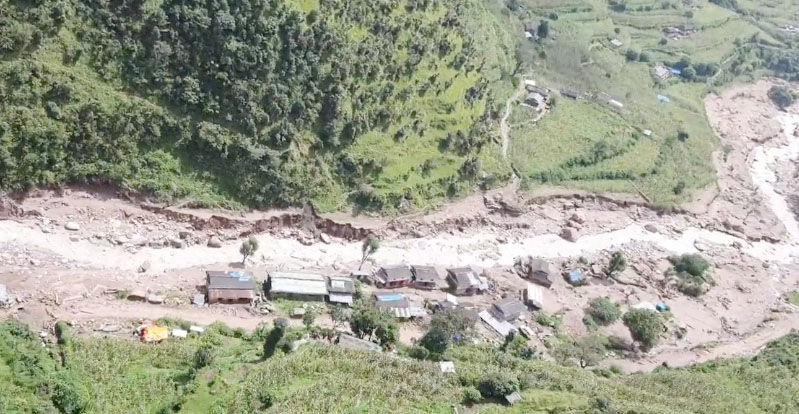 गण्डकी : बर्खाको बाढीपहिरोमा १२६ को मृत्यु, चार बेपत्ता