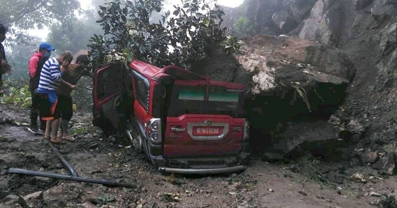 मकवानपुरको देउरालीमा जीप पुरिँदा एकको मृत्यु