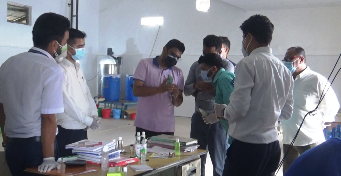 स्यानिटाइजर उद्योगमा अनुगमन: एउटा कम्पनीको उत्पादन र बिक्रीमा प्रतिबन्ध