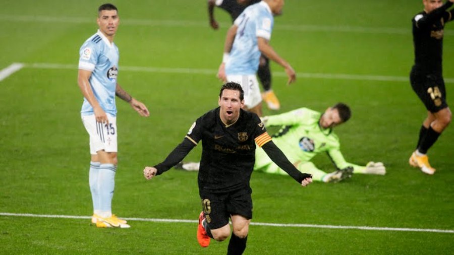 स्पेनिस ला लिगामा बार्सिलोनाको उत्कृष्ट सुरुवात 