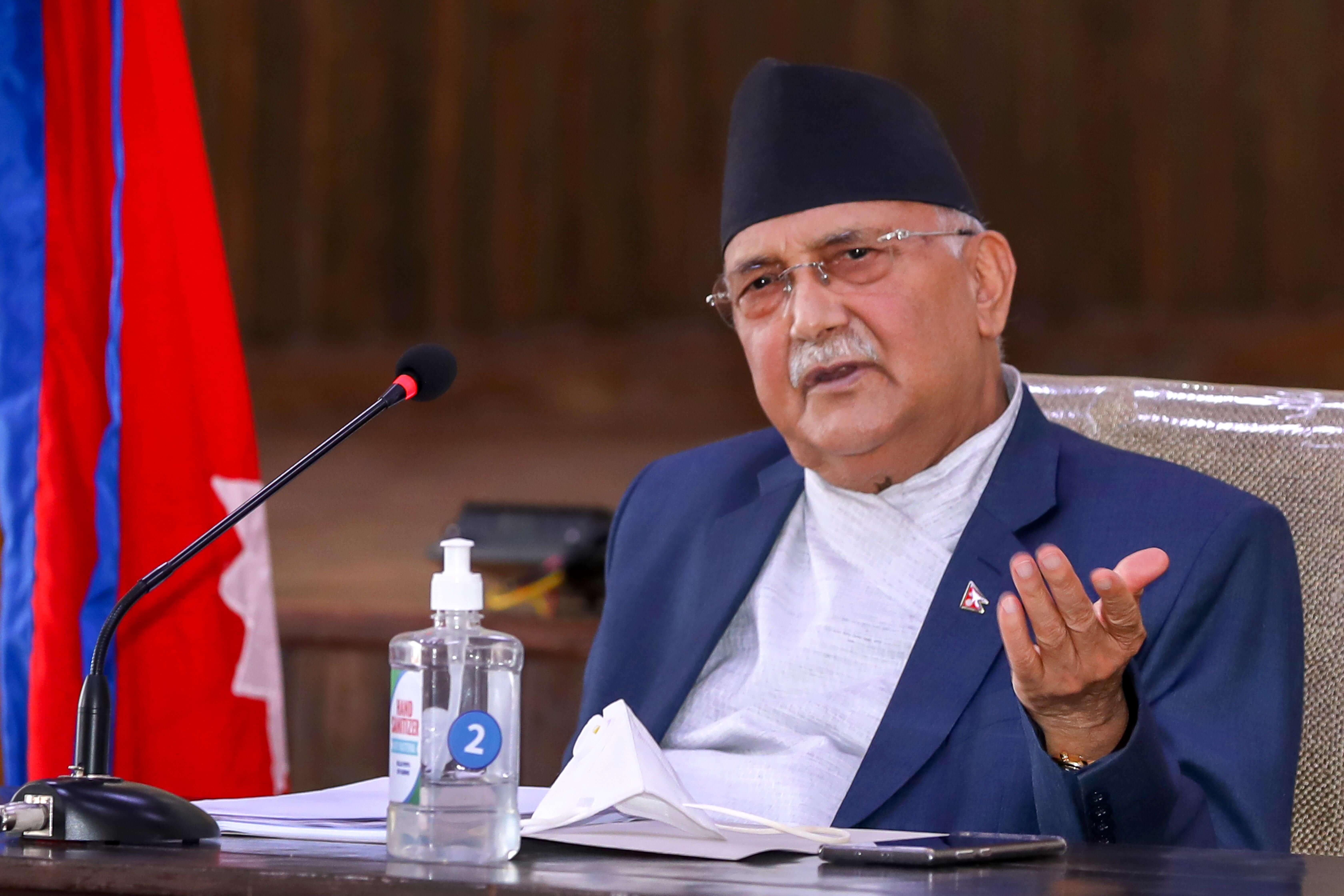 पूर्वप्रधानमन्त्री भट्टराईको अभिव्यक्ति गैरजिम्मेवार : प्रधानमन्त्री ओली