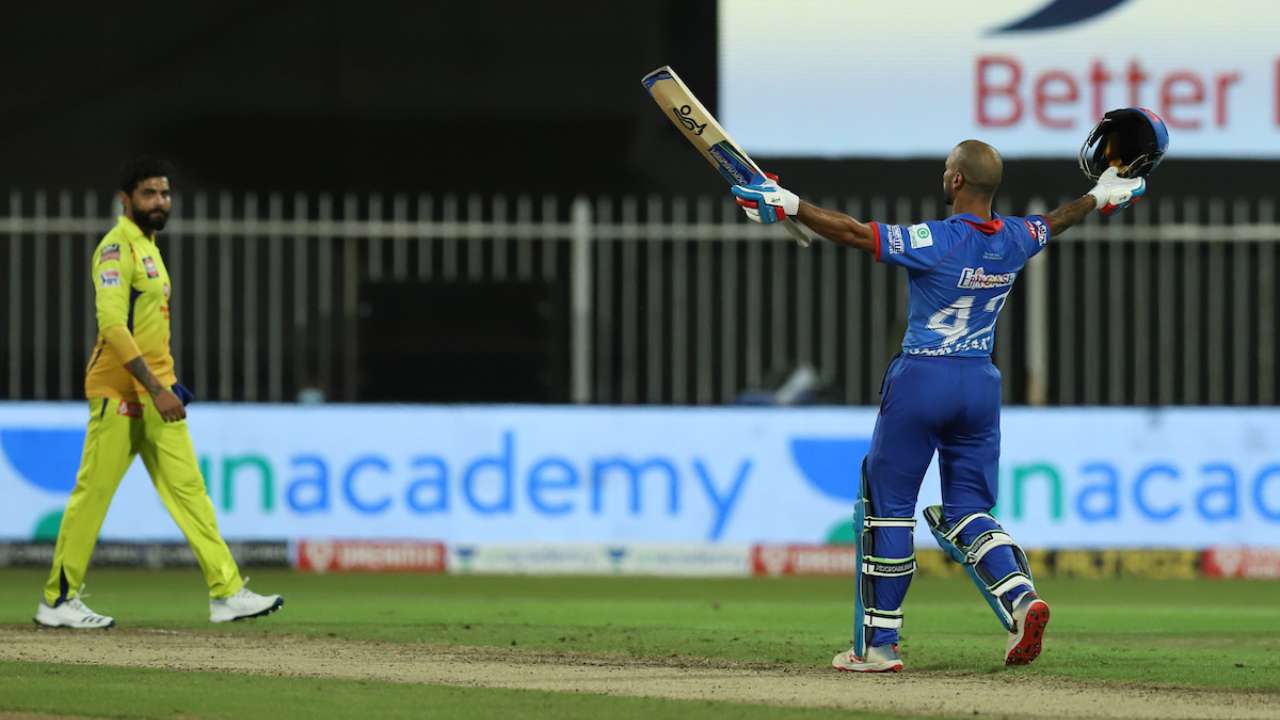 दिल्ली क्यापिटलको जितमा शिखर धवन नायक