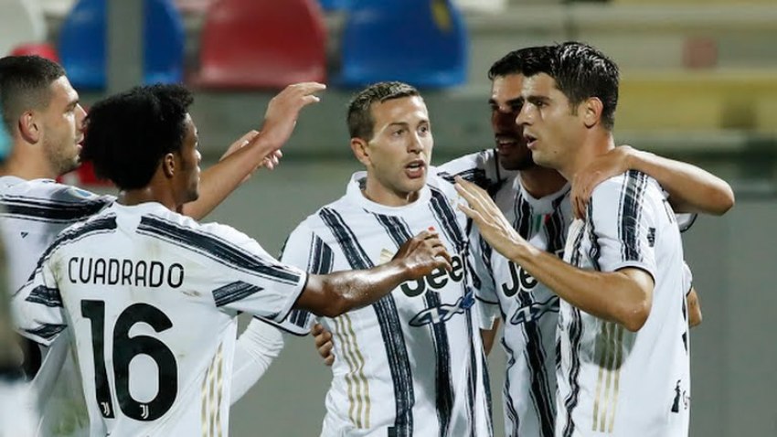 रेड कार्डसँगै बराबरीमा रोकियो युभेन्टस