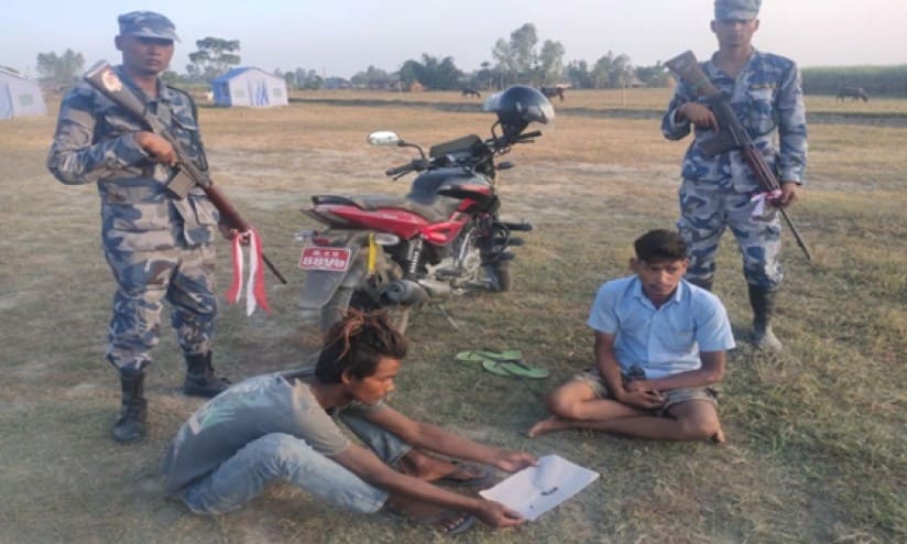 कञ्चनपुरमा चरेशसहित दुईजना पक्राउ