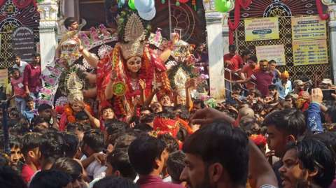 दुर्गा प्रतिमा विसर्जनका क्रममा झडप हुँदा विहारमा दुईको मृत्यु