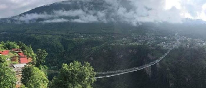 कालीगण्डकीको खोेंचमा  बन्जीजम्प सञ्चालन हुँदै 