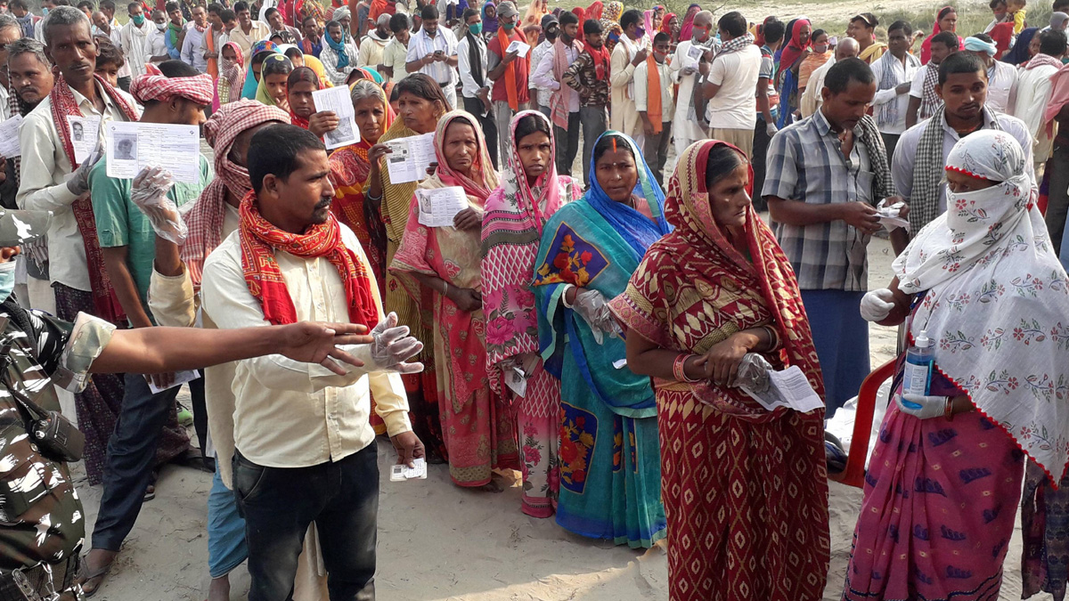बिहार विधानसभामा आज अन्तिम चरणको मतदान