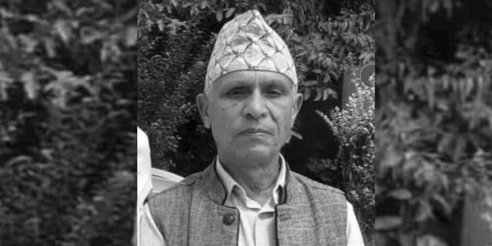 रेडक्रसका पूर्व केन्द्रीय सदस्यको कोरोनाबाट मृत्यु