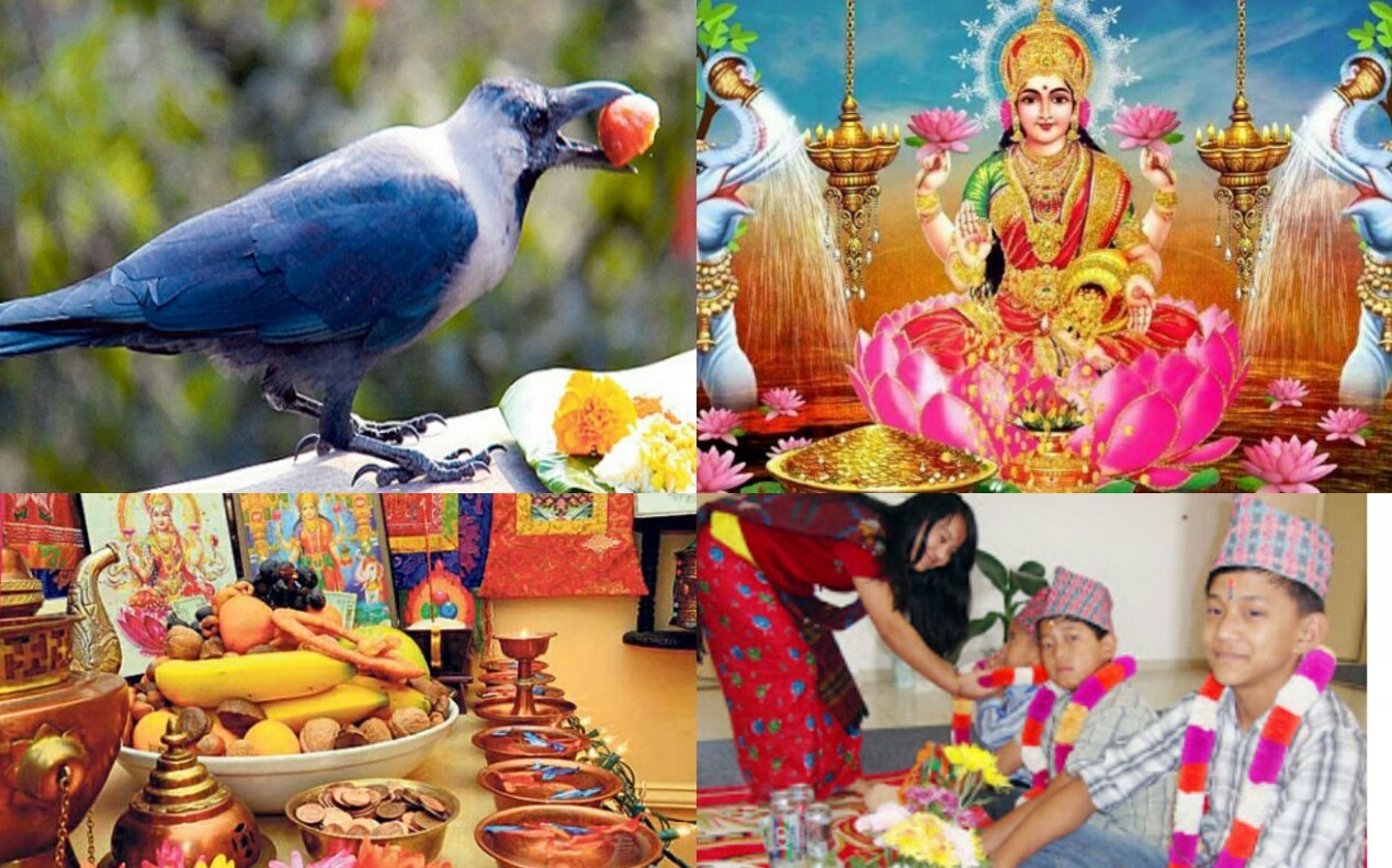 यमपञ्चक आजबाट सुरु, काग तिहार भने भोलि