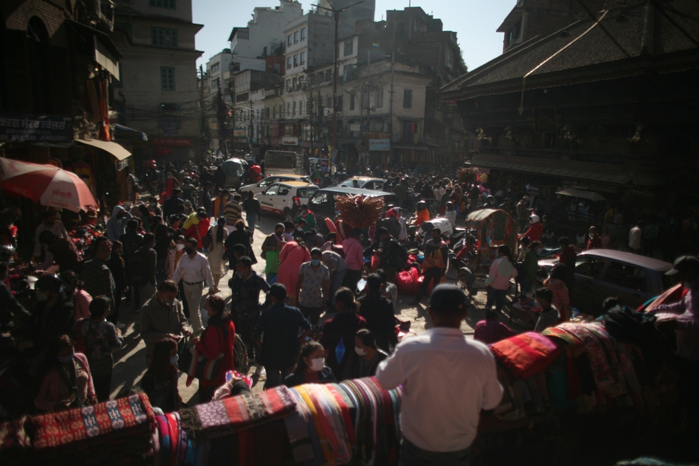 तिहार किनमेलको चटारो (तस्बिरहरु)