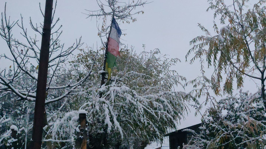 हुम्ला-जुम्लामा हिमपात, काठमाडौंको आकाश धुम्म