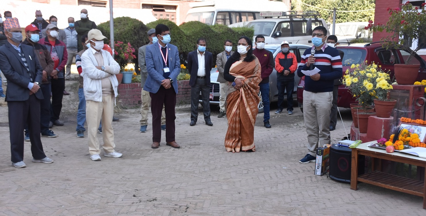 रेडक्रसका संस्थापक शर्मालाई श्रद्धाञ्जली 