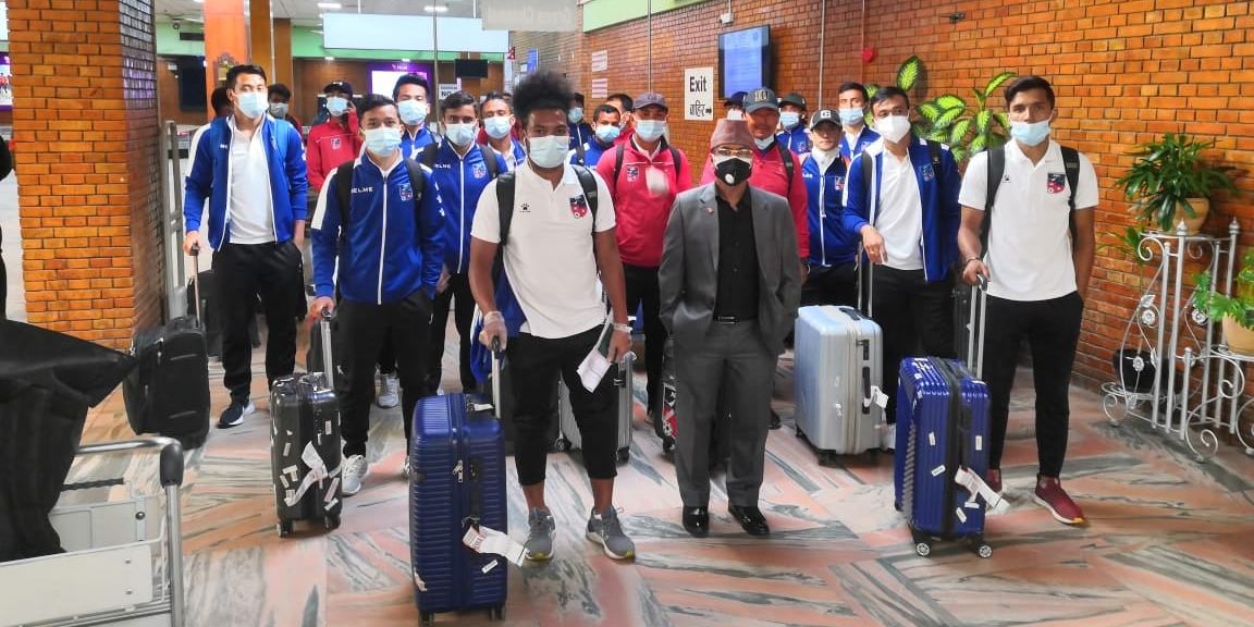 बंगलादेशसँग फुटबल खेलेर राष्ट्रिय टोली स्वदेश फर्कियो