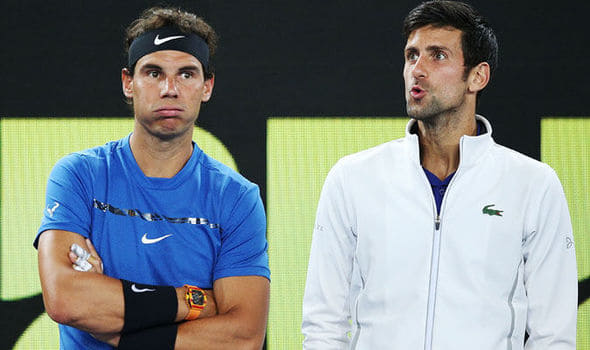 जोकोविच र नाडाल एटीपी टेनिसबाट बाहिरिए