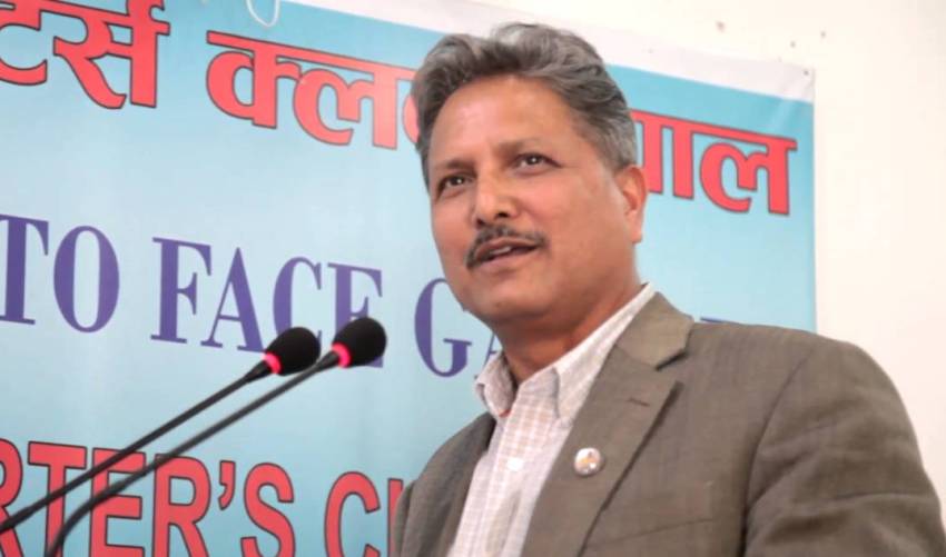 नेकपा नेता गजुरेल भन्छन्– केही तत्वहरु पार्टी फुटे ठूलो भाग खाउँला भनेर बसेका छन्
