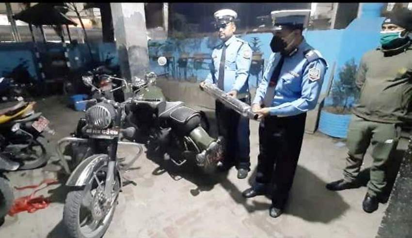 हर्न निषेध गर्न मोरङ प्रहरी सक्रिय   