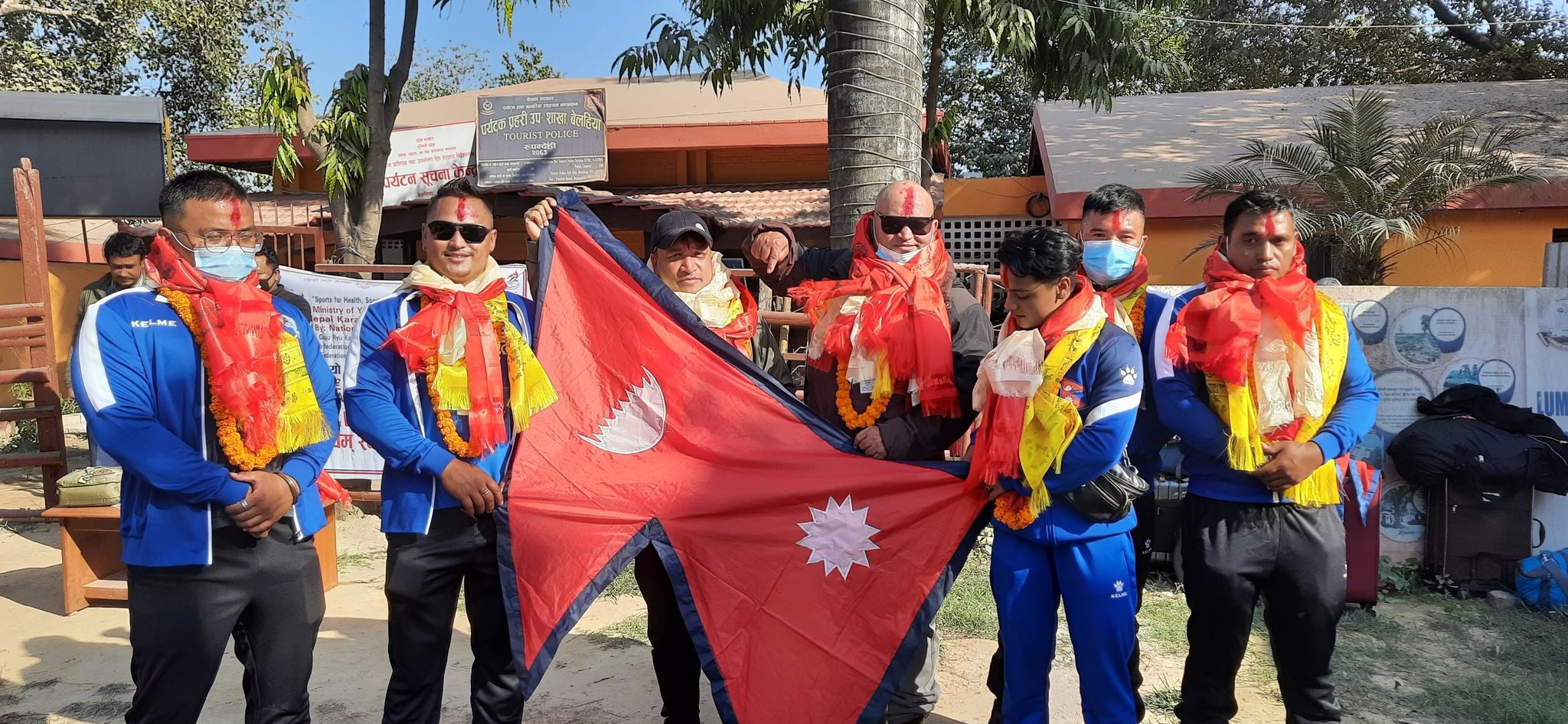 अन्तर्राष्ट्रिय पावर लिफ्टिङ प्रतियोगितामा भाग लिँदै पाँच नेपाली खेलाडी