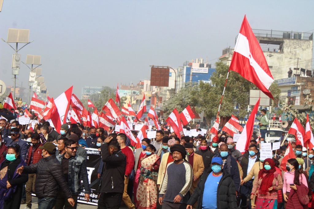 कांग्रेस नेताहरूको आरोप- सरकारको रबैयाका कारण राजावादीहरूले टाउको उठाउन थाले