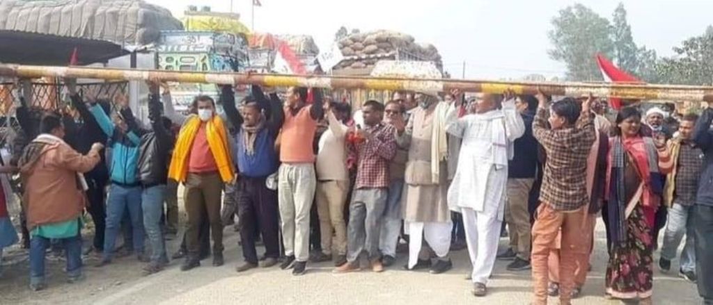 सीमानाका खुलाउनुपर्ने भन्दै आन्दोलन