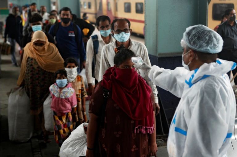 भारतमा कोरोना संक्रमितको संख्या एक करोड पुग्यो