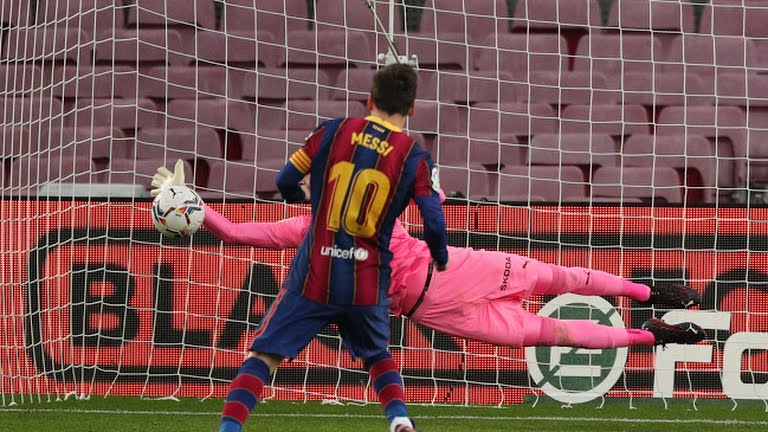 बार्सिलोनाको ड्रमा मेस्सीले गरे पेलेको रेकर्डसँग बराबरी