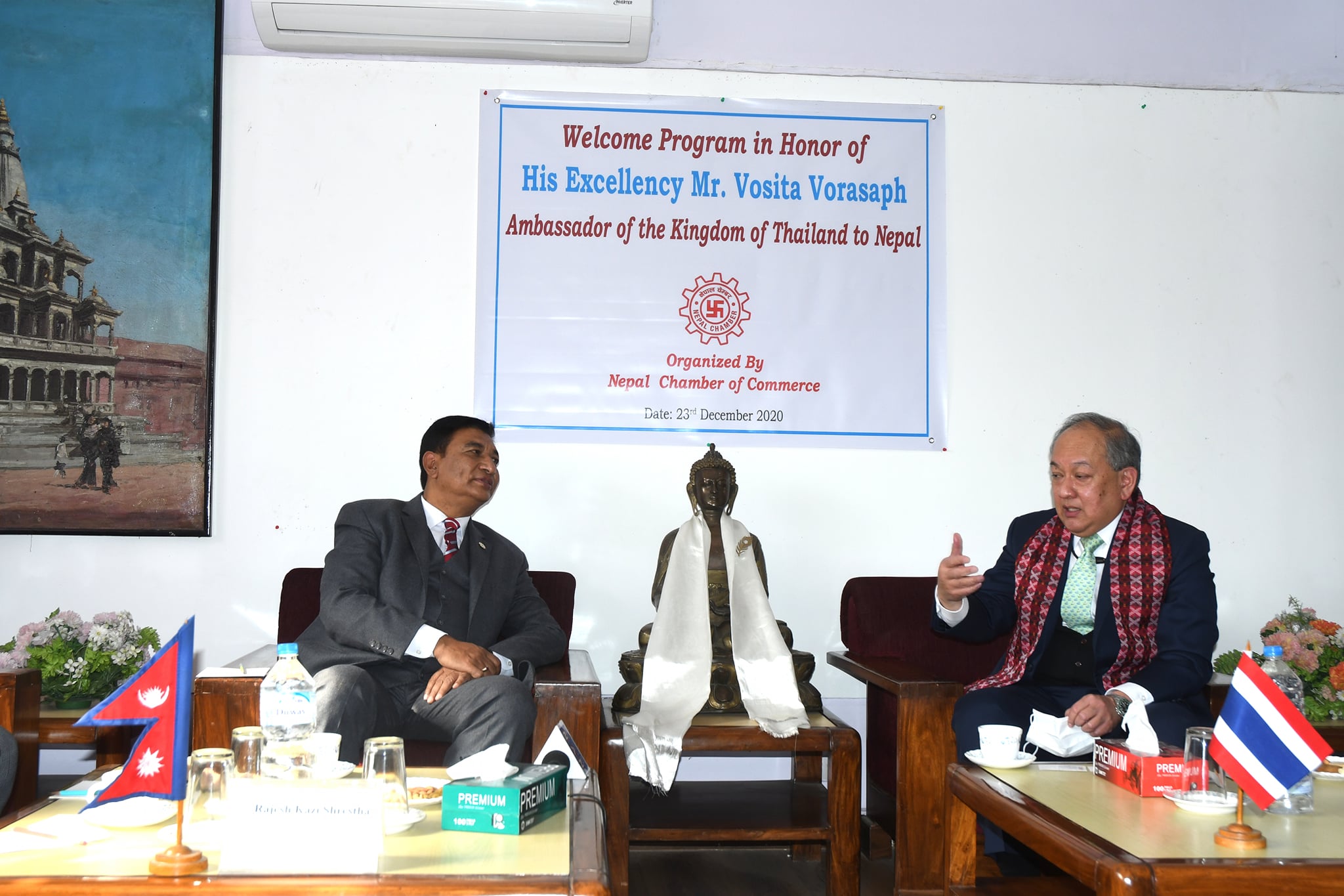 बुद्धिष्ट सर्किट प्रवर्द्धनका लागि बैंकक-लुम्बिनी सीधा हवाई सम्पर्कमा जोड