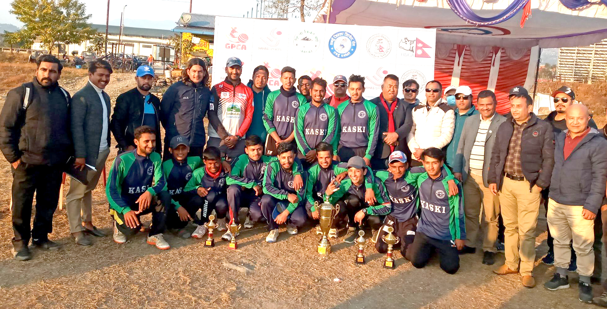 कास्की बन्यो प्रदेशस्तरीय क्रिकेटको च्याम्पियन