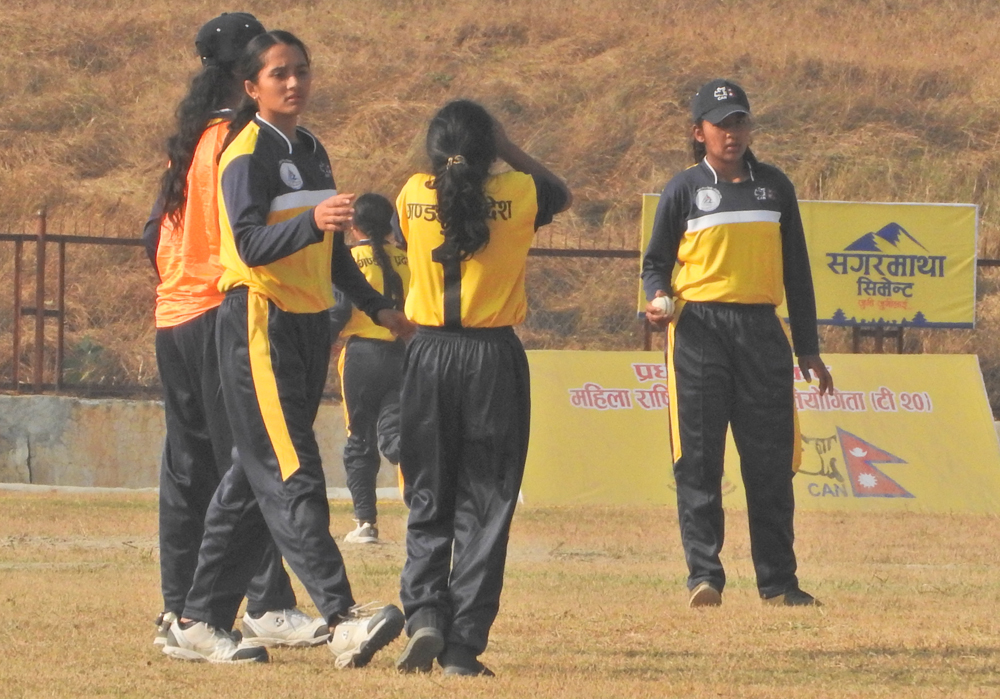 पीएम कप क्रिकेटमा गण्डकीविरुद्ध वागमती ६५ रनले विजयी