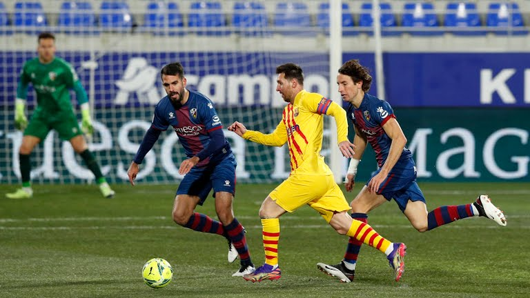 ला–लिगामा बार्सिलोना र एथ्लेटिकोको जित