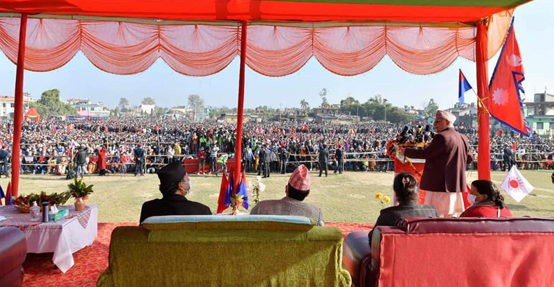गौरीफन्टामा अन्तर्राष्ट्रिय नाका बनाउने प्रधानमन्त्रीको आश्वासन