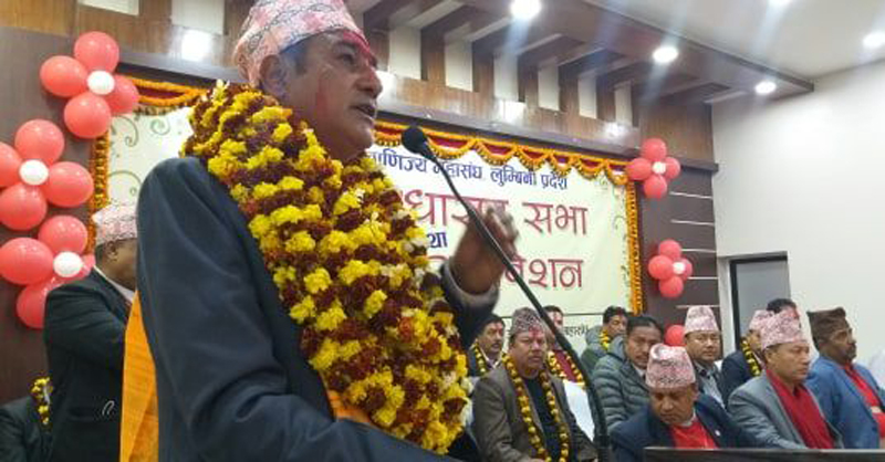 लुम्बिनी उद्योग वाणिज्य संघको अध्यक्षमा शर्मा विजयी