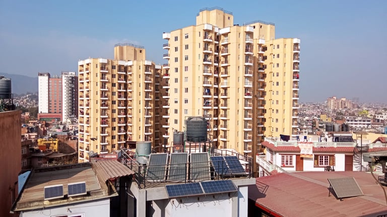 रवि भवनस्थित सिटी अपार्टमेन्टमा आगलागी
