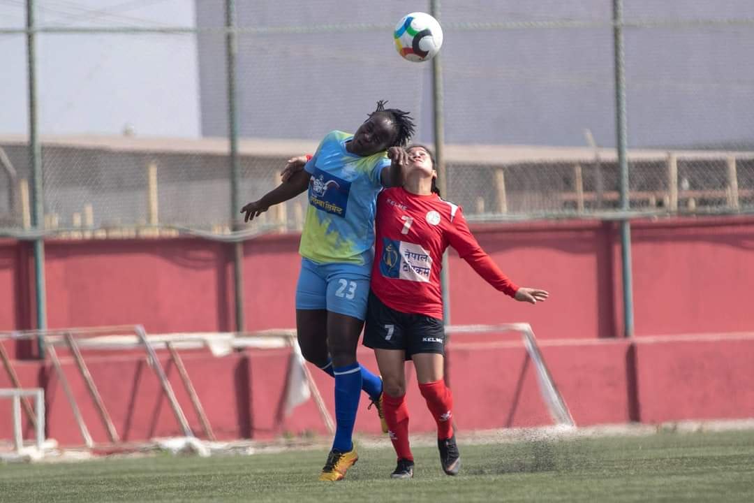 महिला लिगमा नेपाल पुलिस र वालिङको बराबरी