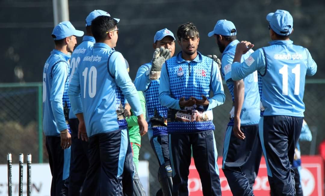 विक्रम र राजेशको उत्कृष्ट साझेदारीमा बागमतीलाई प्रतिस्पर्धात्मक लक्ष्य