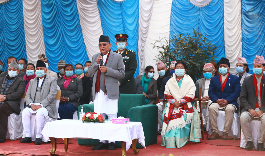 सहिदको बलिदानले जनतालाई अधिकारसम्पन्न बनाएको छ : प्रधानमन्त्री 